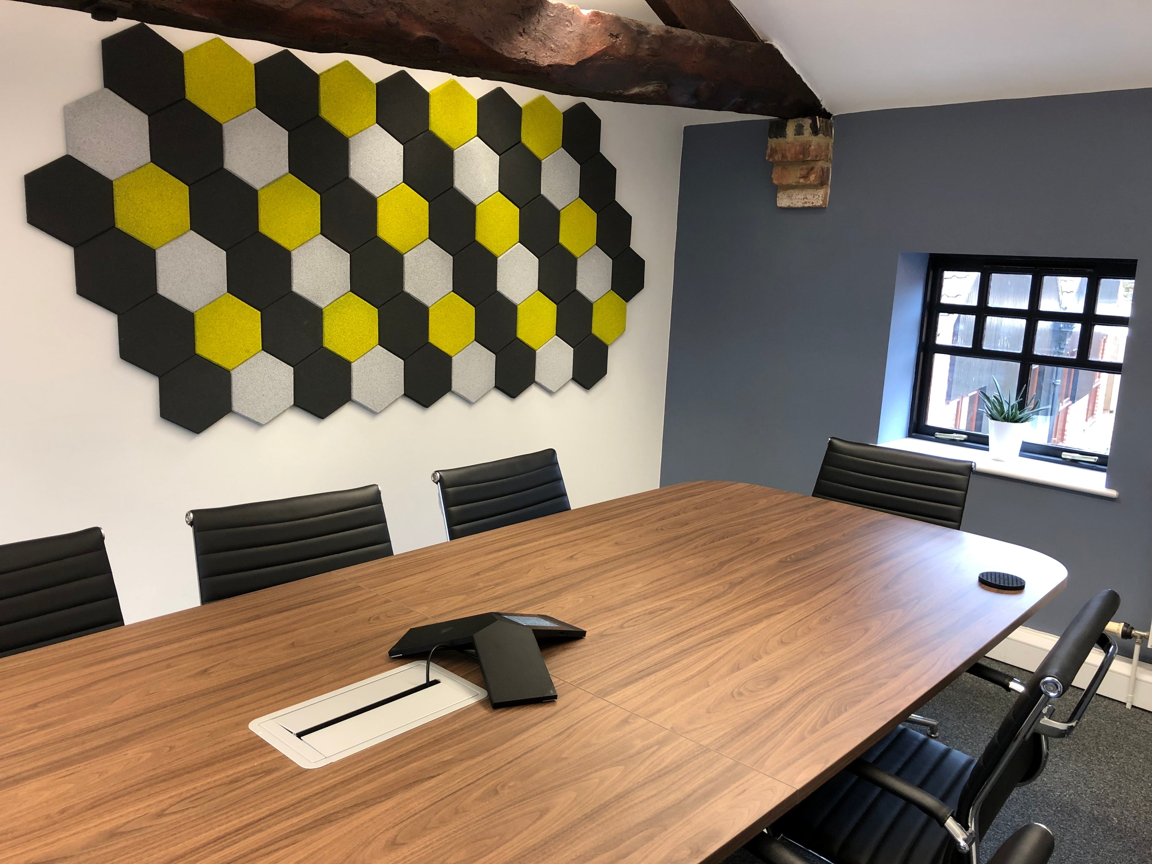 Hexagon acoustic panels - 1m2