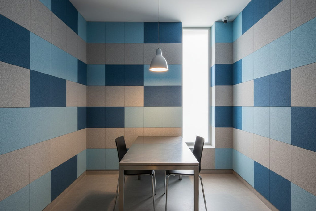 recycled glass acoustic panels